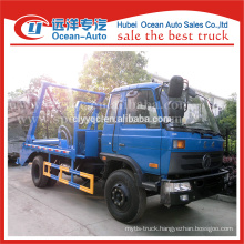 dongfeng 8cbm capacity swing lift garbage truck